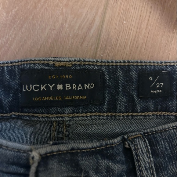 Lucky Brand Women’s Skinny Ankle Jeans Size 4 - Picture 4 of 6